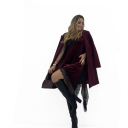 abito in velluto con pizzo clarissa